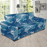 Shark Hand Drawn Sofa Slipcover