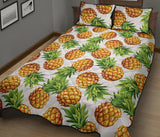 Pineapples design pattern Quilt Bed Set