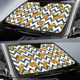 Pizza Design Pattern Car Sun Shade