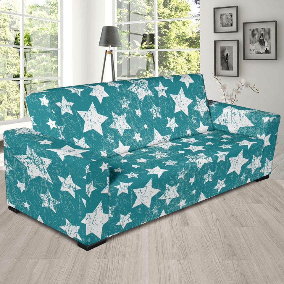 Vintage Star Pattern Sofa Slipcover