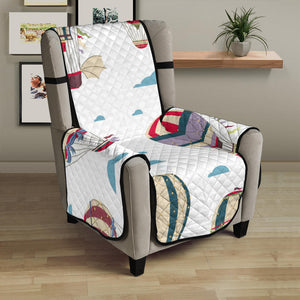 Hot air balloon pattern Chair Cover Protector