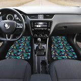 Dragon Sea Wave Pattern Front Car Mats