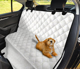 Arabic White Pattern Dog Car Seat Covers