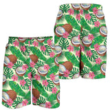 Coconut Pattern Print Design 01 Men Shorts