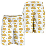 Pancake Pattern Print Design 03 Men Shorts