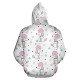 Cute Poodle Dog Star Pattern Men Women Pullover Hoodie
