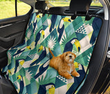 Toucan Tropical Leaves Design Pattern  Dog Car Seat Covers