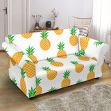 Pineapples Pattern Loveseat Couch Slipcover