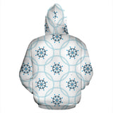 Nautical Steering Wheel Chain Men Women Pullover Hoodie