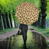 Hamburger Pattern Print Design 01 Umbrella