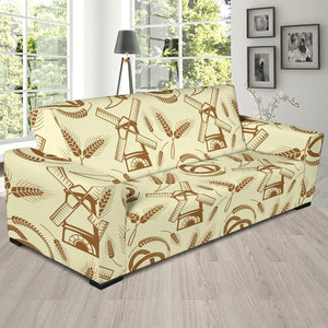 Windmill Wheat Pattern Sofa Slipcover