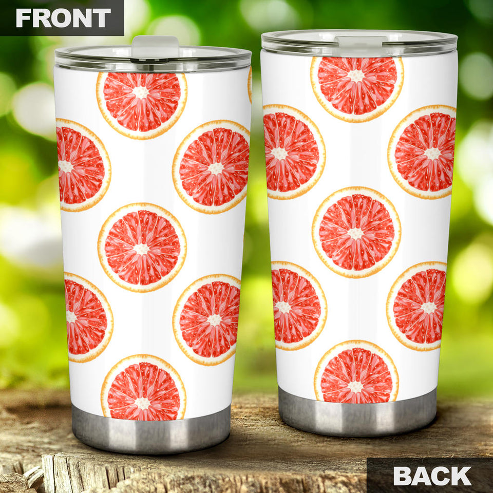 Grapefruit Pattern Tumbler