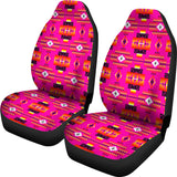 Seven Tribes Pink Car Seat Covers