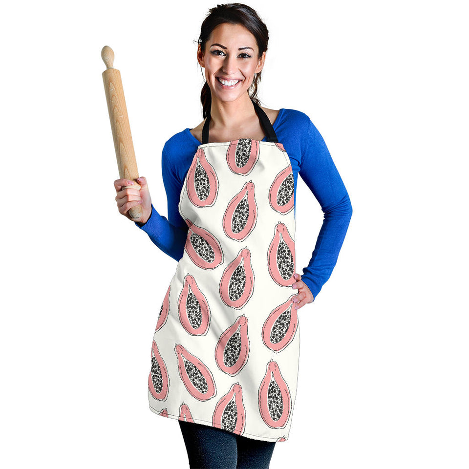 Papaya Pattern Adjustable Apron