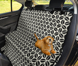 Coffee Bean Abstract Modern Pattern Dog Car Seat Covers