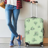 Broccoli Sketch Pattern Cabin Suitcases Luggages
