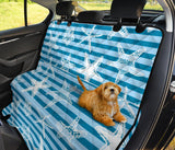 Starfish Blue Blackground Dog Car Seat Covers