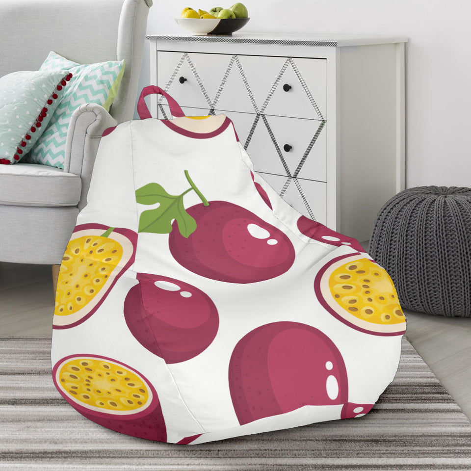 Passion Fruit Design Pattern Bean Bag Cover