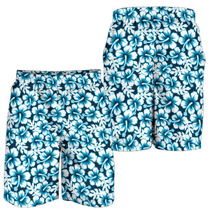 Hibiscus Pattern Print Design 04 Men Shorts