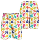 Pigeon Pattern Print Design 01 Men Shorts