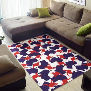 Kangaroo Australian Pattern Area Rug
