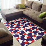 Kangaroo Australian Pattern Area Rug