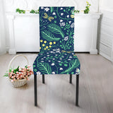 Butterfly Leaves Pattern Dining Chair Slipcover