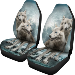Wolves Car Seat Covers