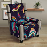 Colorful mushroom pattern Chair Cover Protector