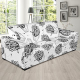 Hand Drawn French Fries Pattern Sofa Slipcover