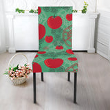 Tomato Design Pattern Dining Chair Slipcover