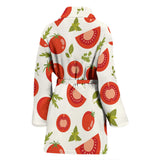 Tomato Pattern Women'S Bathrobe