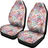 Coral Reef Pattern Print Design 03 Universal Fit Car Seat Covers