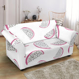 Dragon Fruit Pattern Loveseat Couch Slipcover