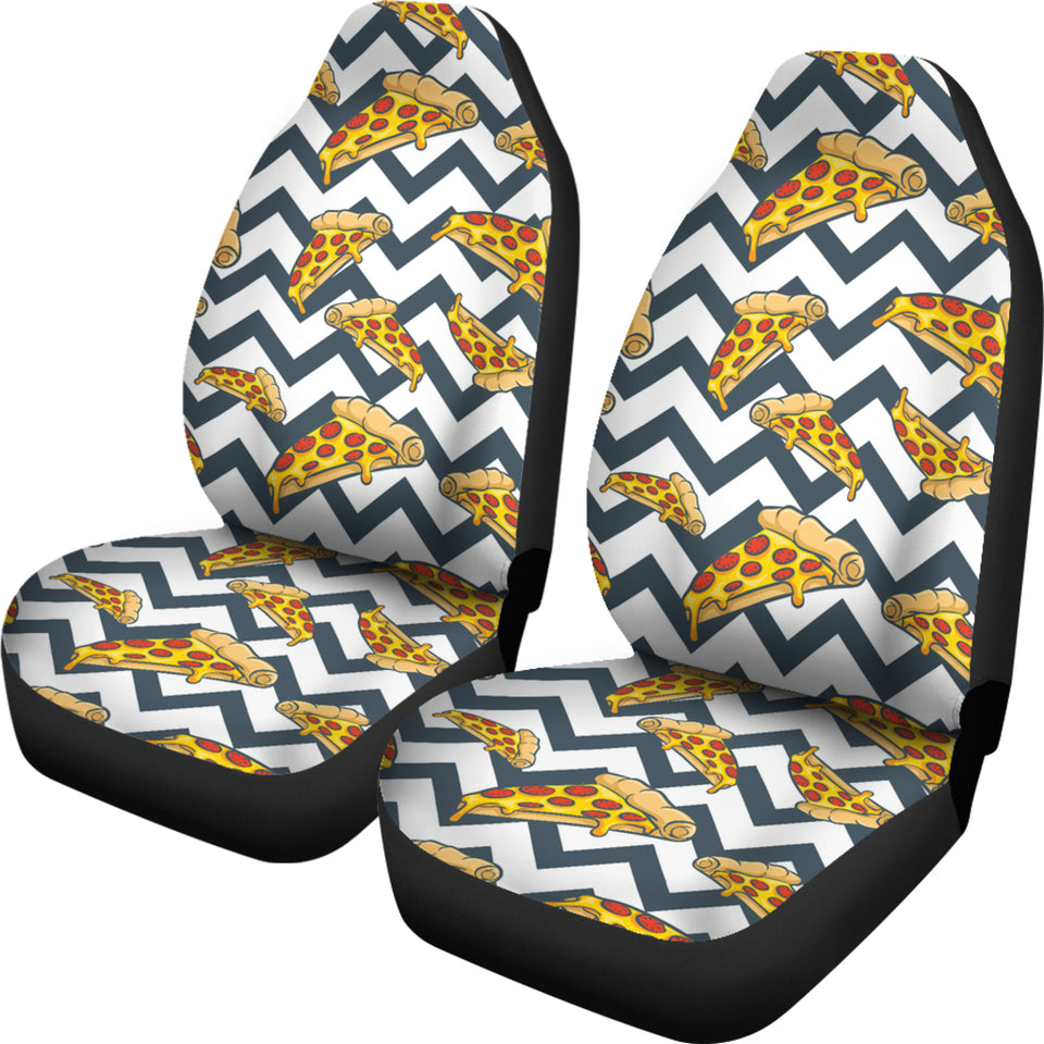 Pizza Design Pattern  Universal Fit Car Seat Covers