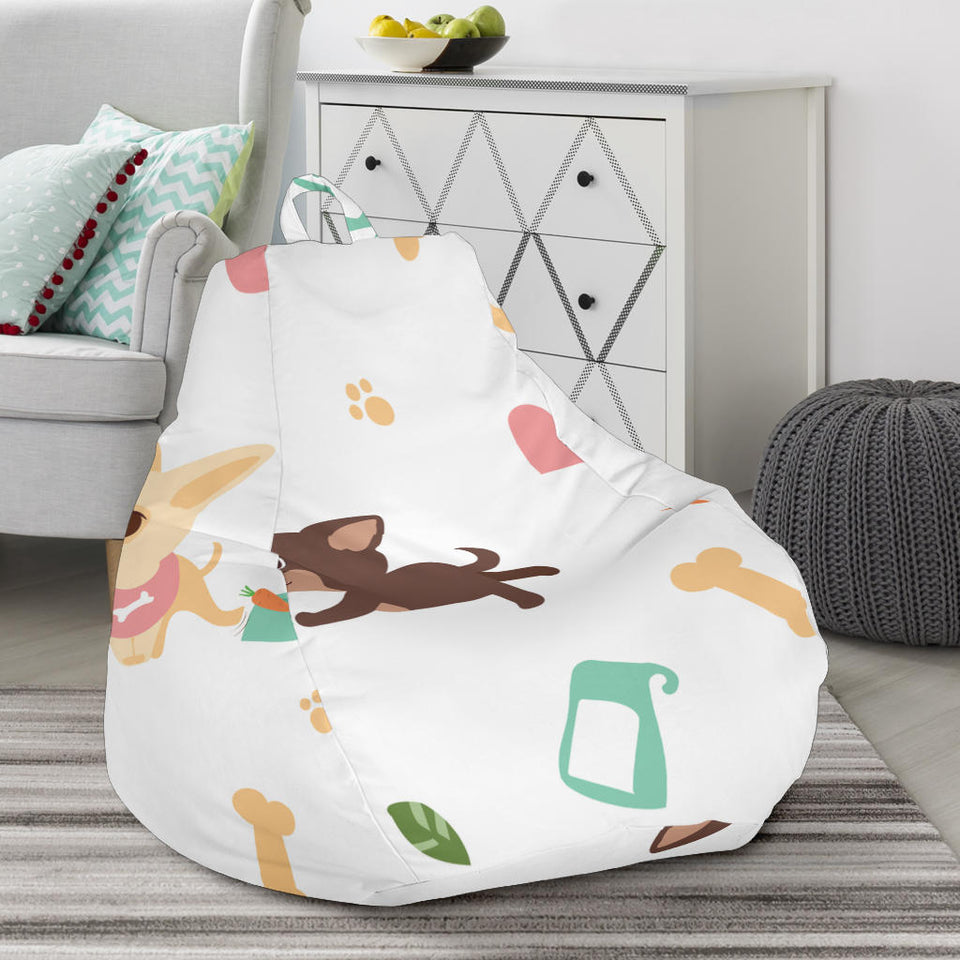 Cute Chihuahua Puppie Pattern Bean Bag Cover