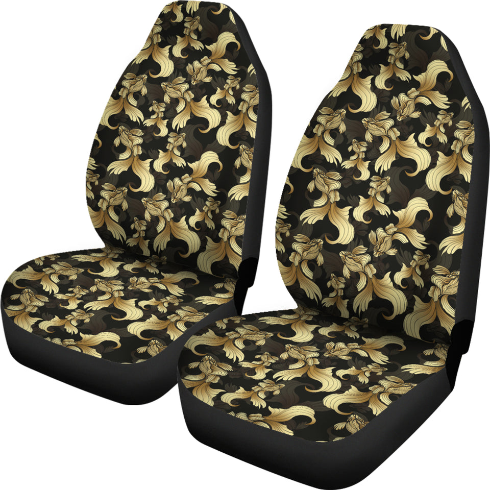 Goldfish Pattern Print Design 01 Universal Fit Car Seat Covers