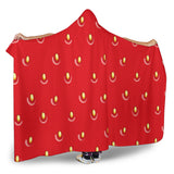 Strawberry Texture Skin Pattern Hooded Blanket