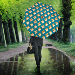 Guinea Pig Pattern Print Design 03 Umbrella