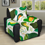 Avocado design pattern Recliner Cover Protector