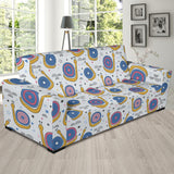 Snail Pattern Print Design 05  Sofa Slipcover