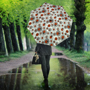Ladybug Pattern Print Design 05 Umbrella