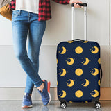 Moon Star Pattern Cabin Suitcases Luggages