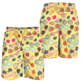 Sun Glasses Pattern Print Design 05 Men Shorts