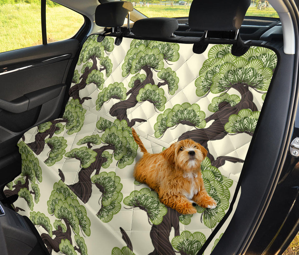 Bonsai Pattern Dog Car Seat Covers