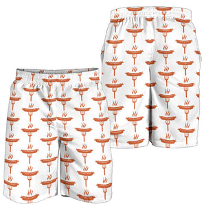 Sausage Pattern Print Design 05 Men Shorts