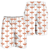 Sausage Pattern Print Design 05 Men Shorts