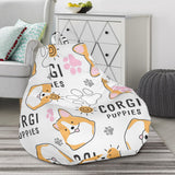 Corgi Dog Pattern Bean Bag Cover