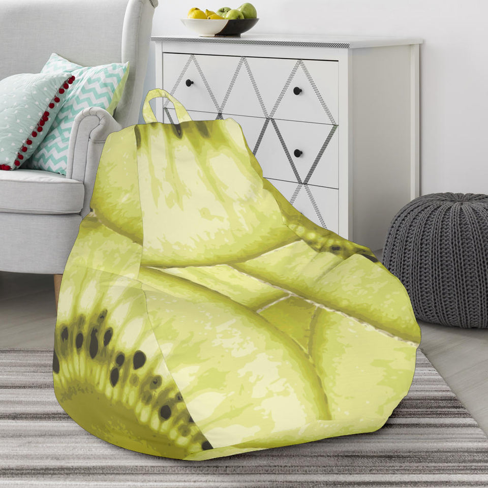 Sliced Kiwi Pattern Bean Bag Cover
