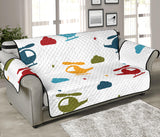 Colorful helicopter pattern Sofa Cover Protector